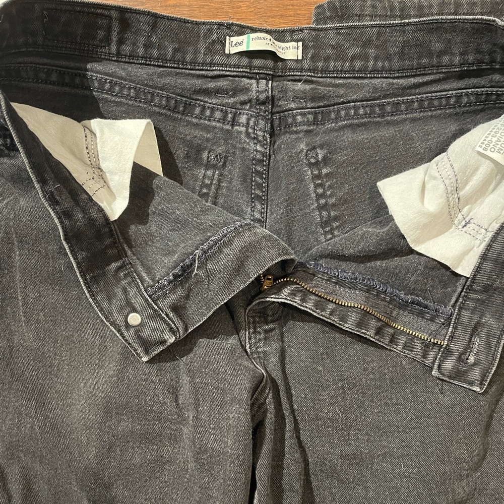 Lee black jeans